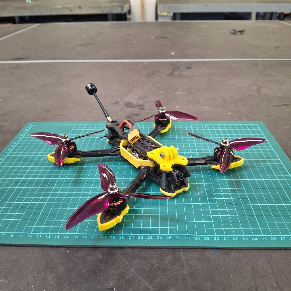 5 inch FPV Drone (Mark4) - Analog - 4S - ELRS, Overige merken, Ophalen of Verzenden, Zo goed als nieuw, Minder dan 15 minuten