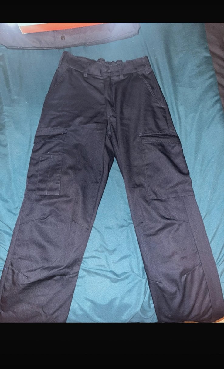 Broek uniform handhaving ROC van Twente, Blauw, Ophalen of Verzenden, Zo goed als nieuw, Maat 34 (XS) of kleiner