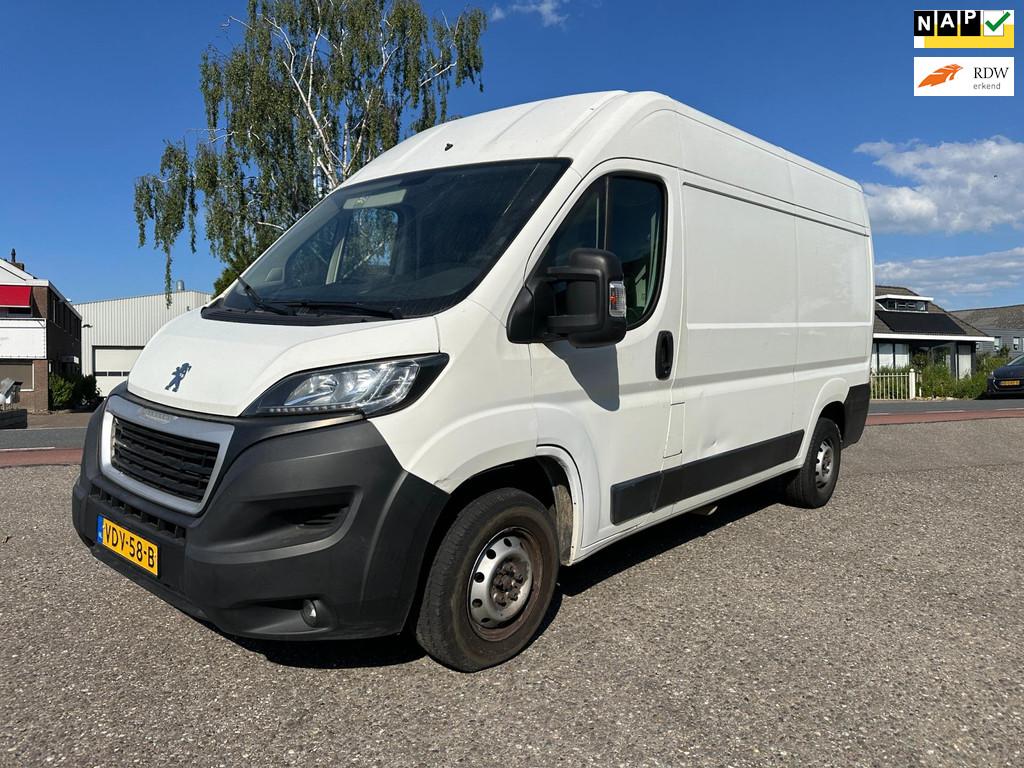 Peugeot Boxer 330 2.2 BlueHDi 140 L2H2 Premium Cam/Nav/Nap, Voorwielaandrijving, Navigatiesysteem, Gebruikt, Euro 6