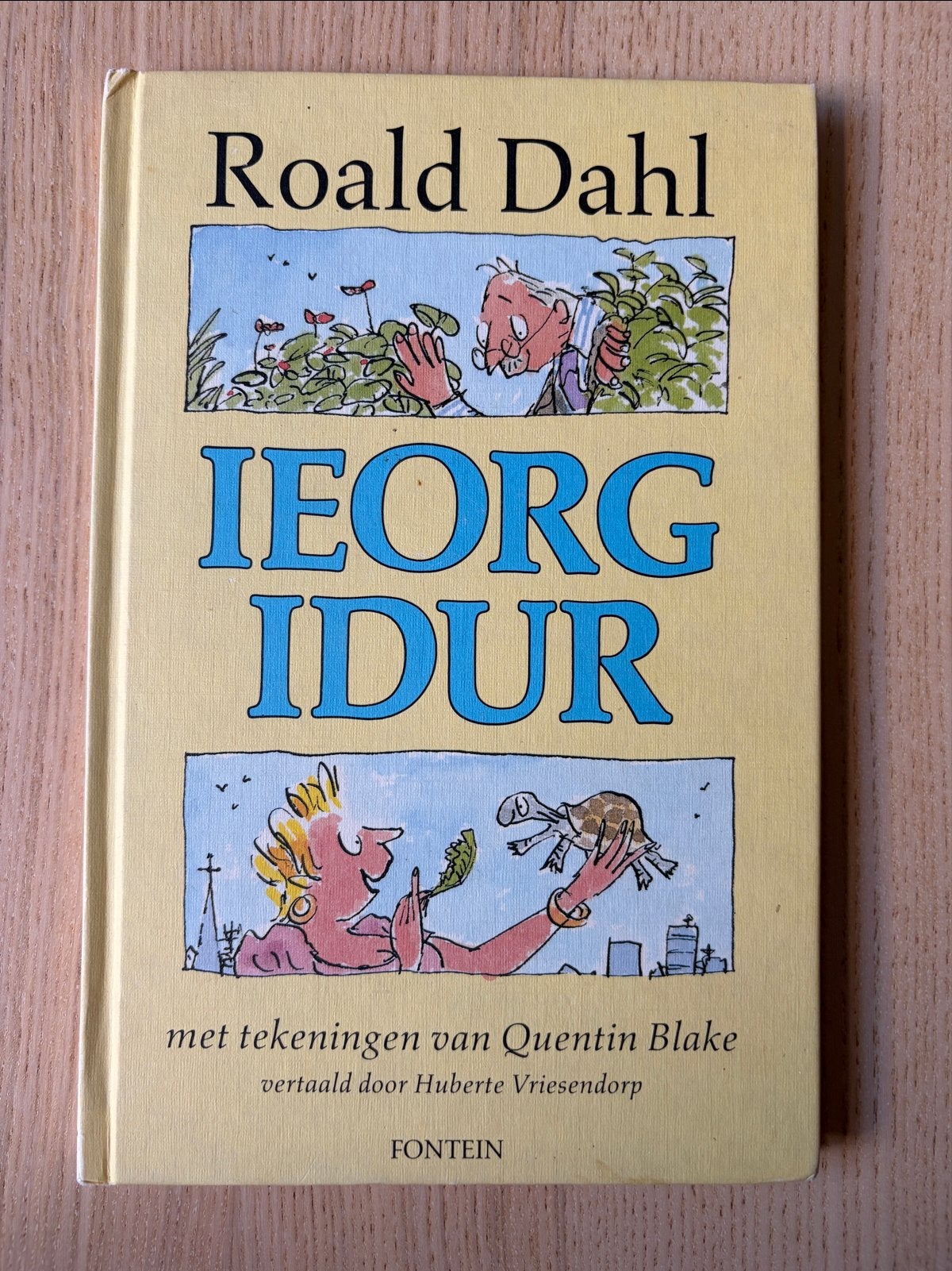 Roald Dahl - IEORG IDUR, Boeken, Kinderboeken | Jeugd | onder 10 jaar, Ophalen of Verzenden, Gelezen, Fictie algemeen