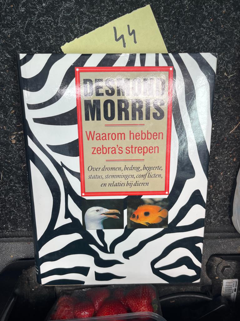 Waarom hebben zebra's strepen - Desmond Morris, Ophalen of Verzenden, Zo goed als nieuw