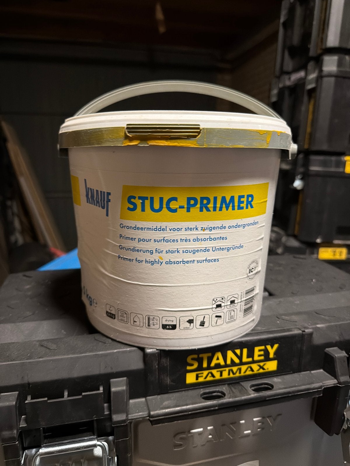 Knauf Stuc-Primer 5 kg - aangebroken maar bijna vol, Ophalen, Overige kleuren, Minder dan 5 liter, Verf
