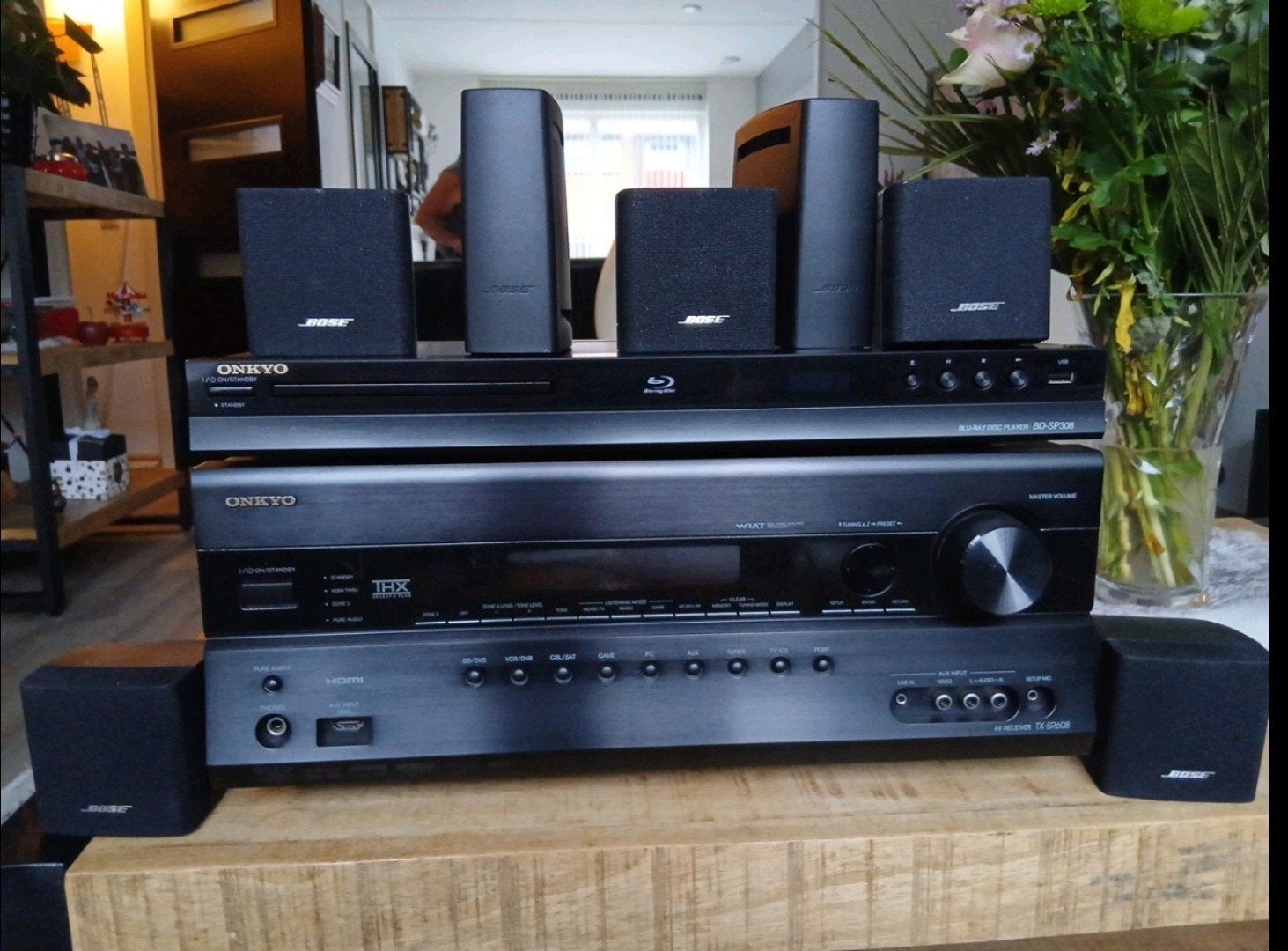 Complete Bose 5.1 Home Cinema Set – Bose Acoustimass 6 Serie, Ophalen of Verzenden, Gebruikt