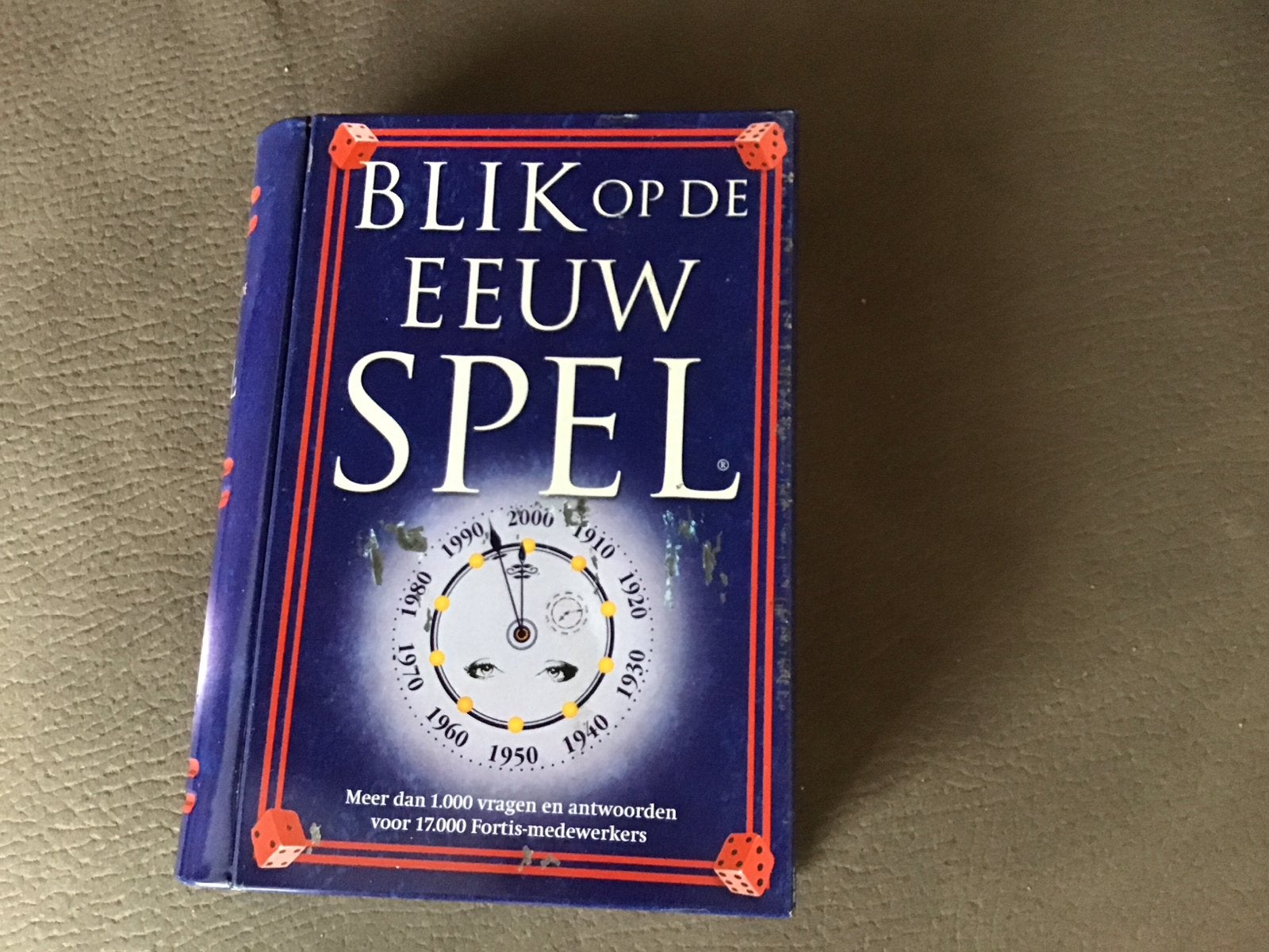 Blik op de Eeuw Spel - Geschiedenis Quiz, Drie of vier spelers, Ophalen of Verzenden, Gebruikt