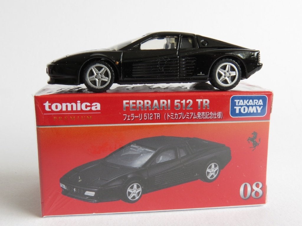 Tomica premium 08 Ferrari 512 TR (sp) 1/61 3inch tomy, Ophalen of Verzenden, Nieuw, Auto
