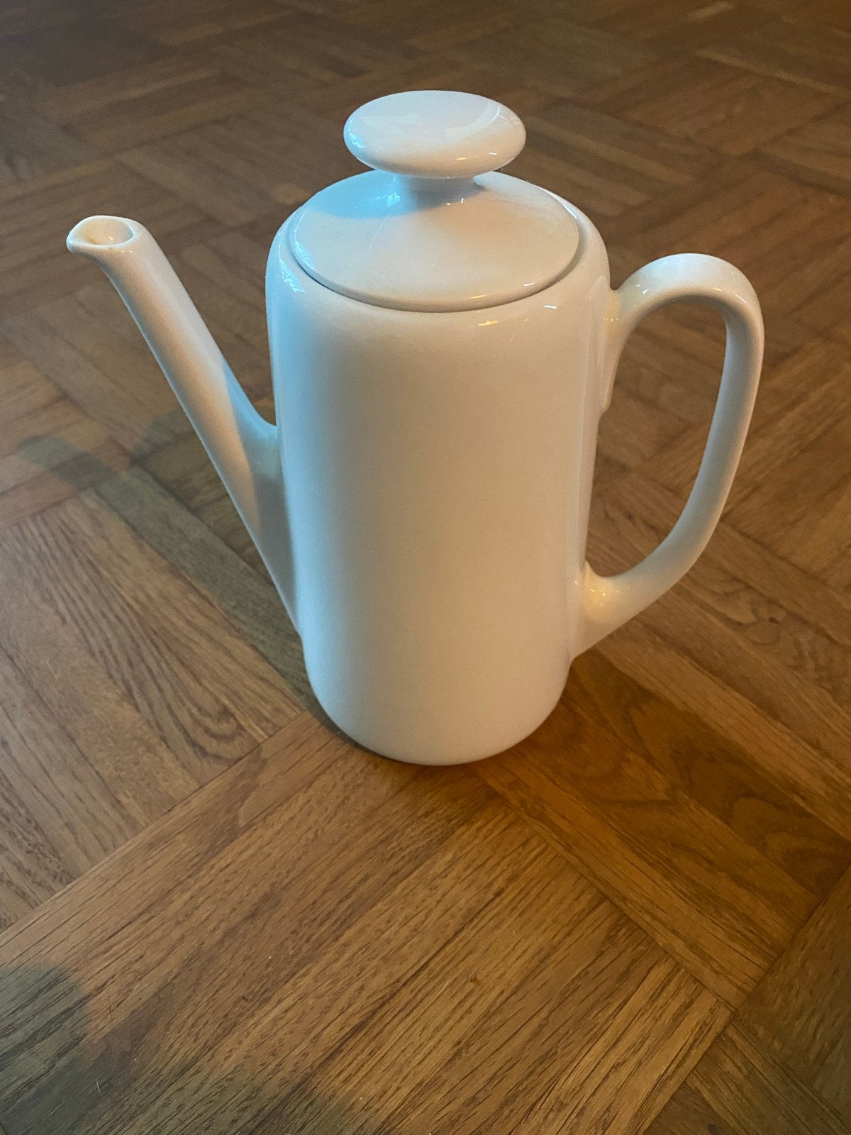 Witte porseleinen koffiepot - Bareuther Waldsassen, Ophalen of Verzenden