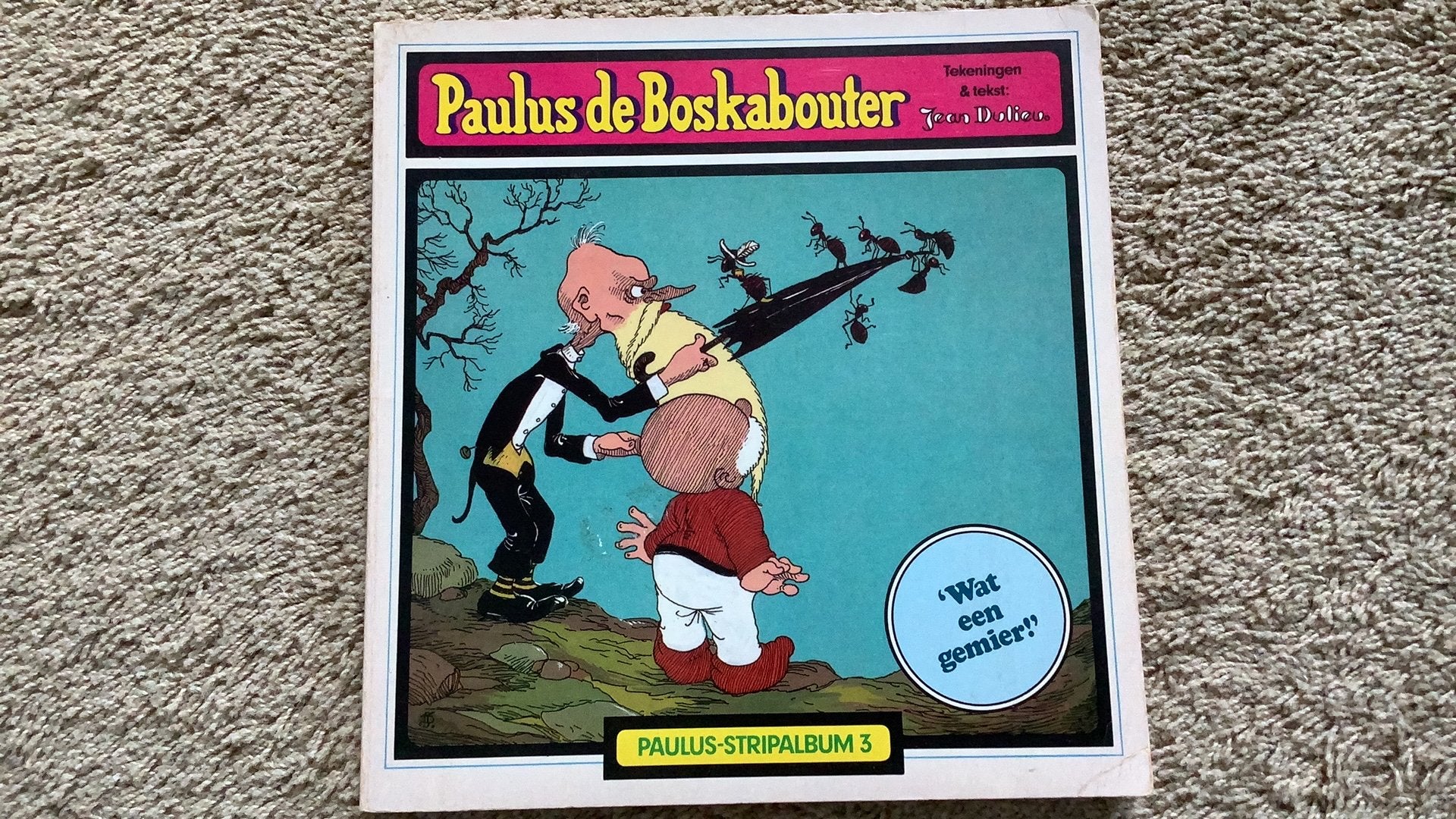 Paulus de Boskabouter, Paulus-stripalbum 3: Wat een gemier!, Eén stripboek, Ophalen of Verzenden, Gelezen