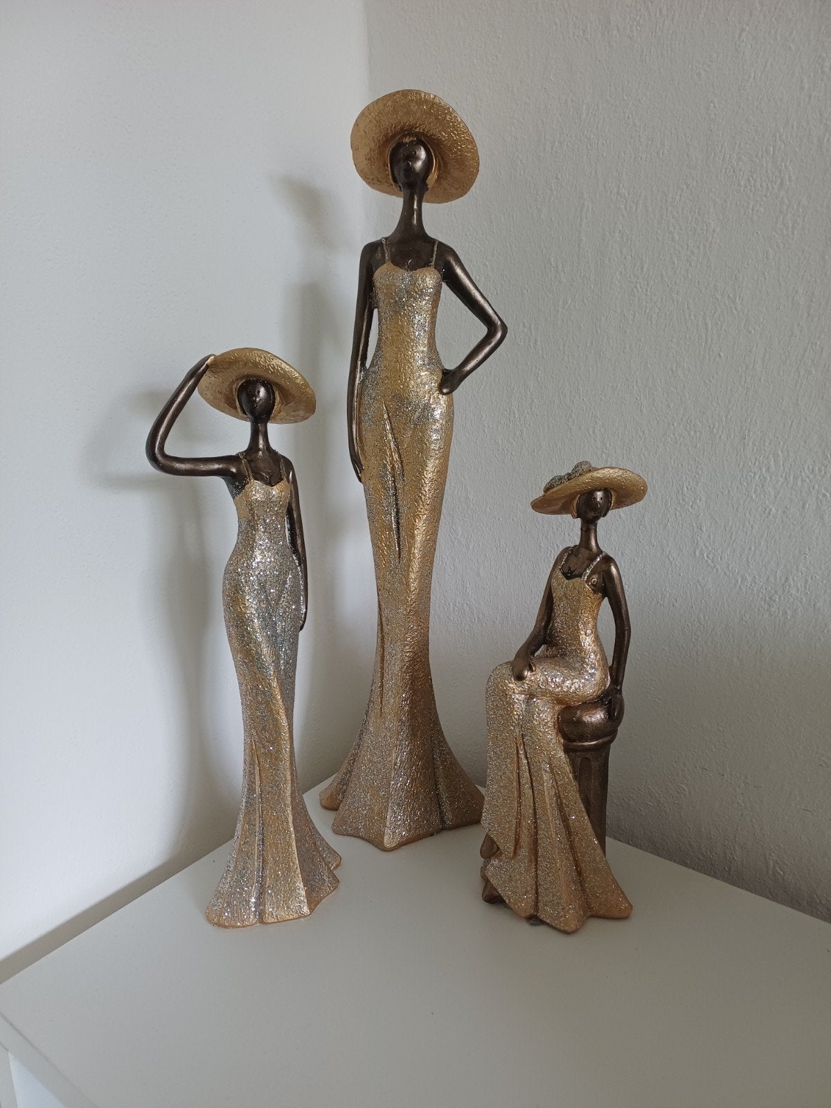 Chique dame Marie Claire, Countryfield, 3 stuks, kunst, izgs, Ophalen of Verzenden, Zo goed als nieuw, Overige typen