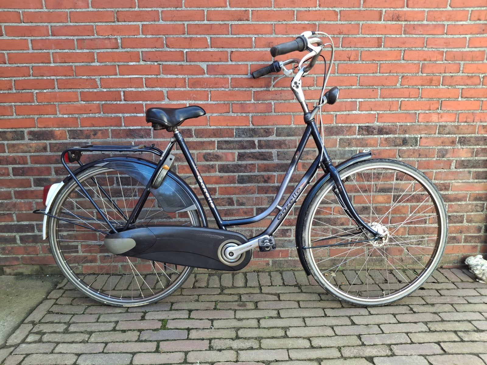 GAZELLE damesfiets 57 cm, Ophalen, Versnellingen, 56 cm of meer, Zo goed als nieuw