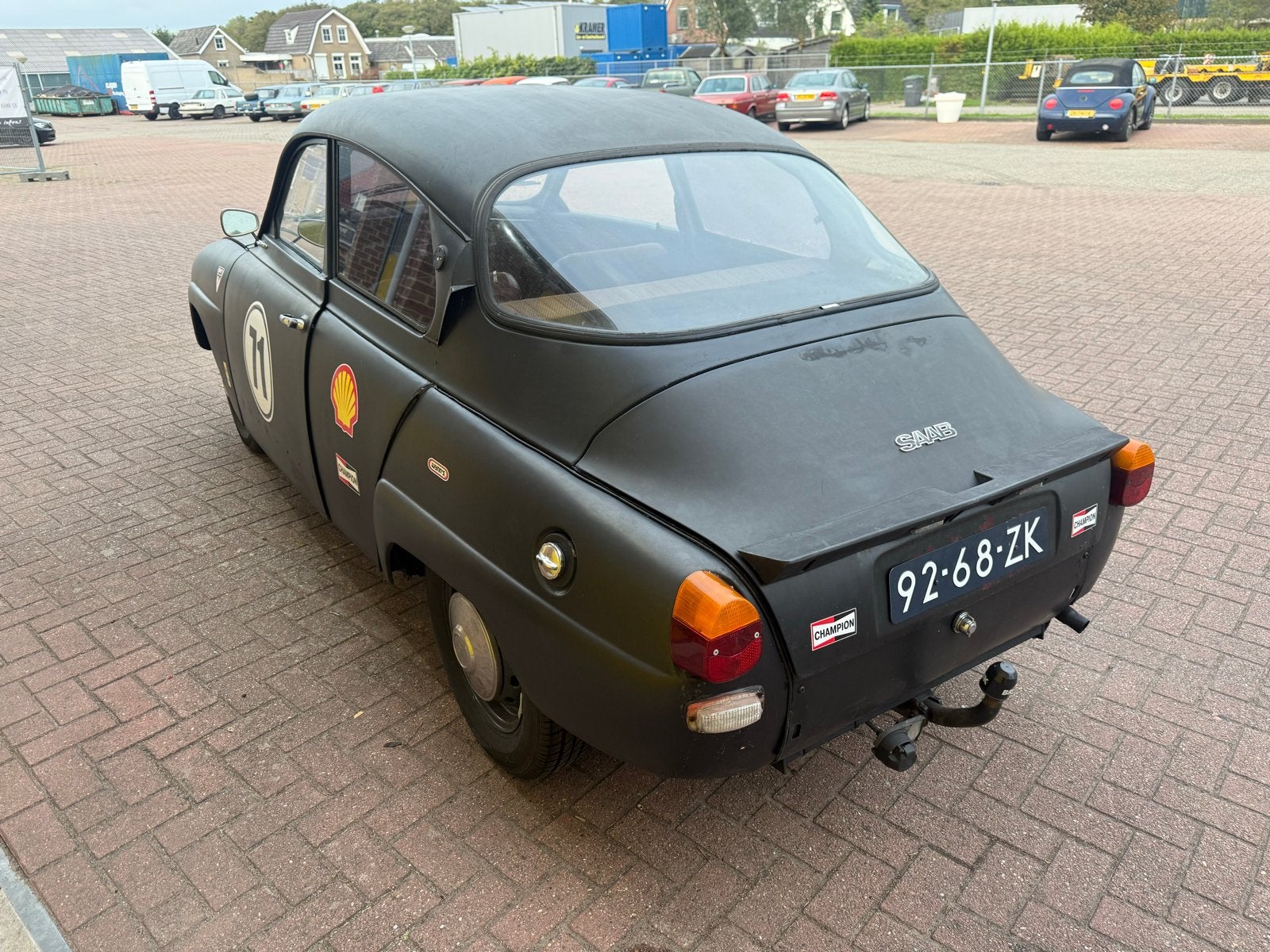 Saab 96 1.5 V4 1971 Grijs, foto 3