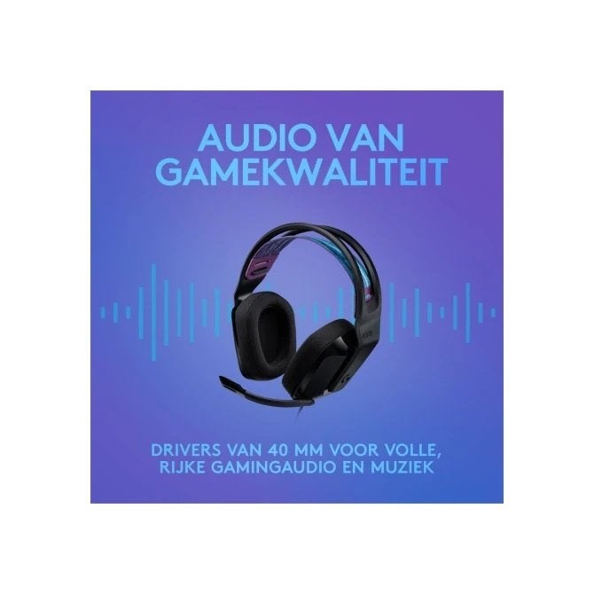 Logitech G G335 Wired Gaming Headset Bedraad Hoofdband Gamen, Overige merken, N, N, Nieuw