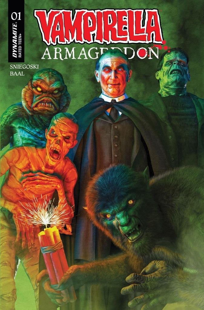 Vampirella: Armageddon #1H Foil Cover (2025) Dynamite Ent., Eén comic, Amerika, Verzenden, Dynamite Entertainment