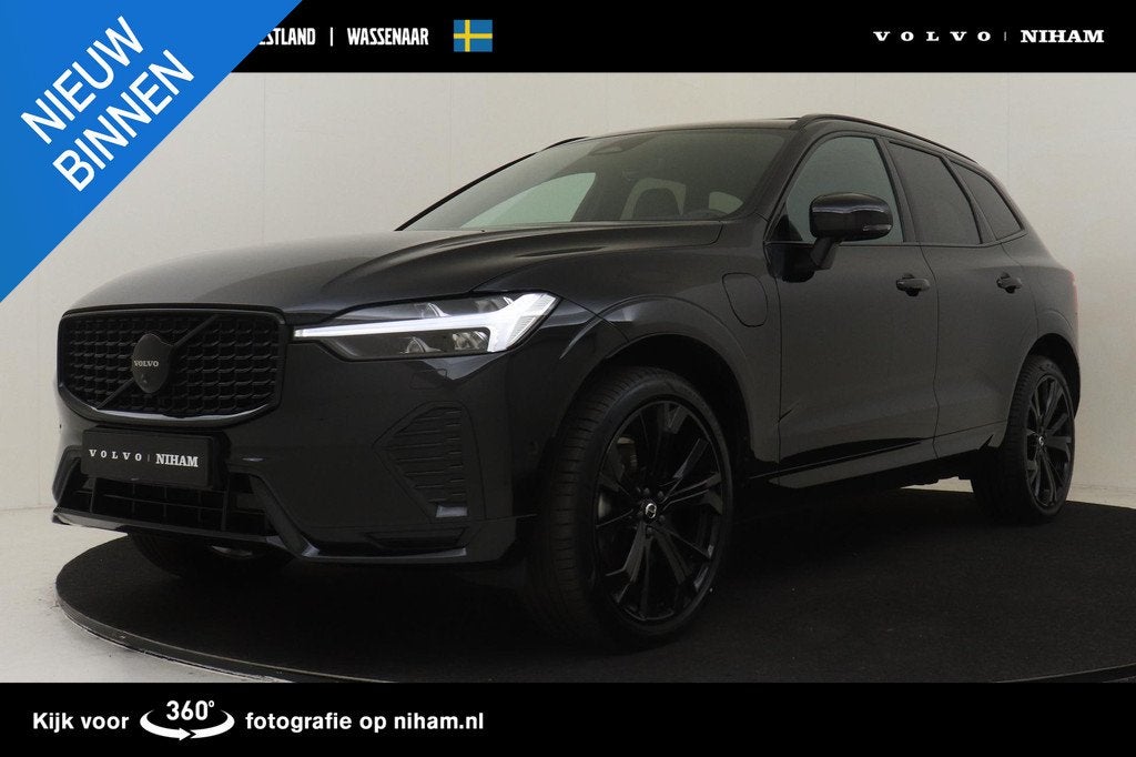 Volvo XC60 T6 PLUG-IN HYBRID AWD PLUS BLACK EDITION -PANO.DA, Auto's, Volvo, Automaat, 12 maanden, Gebruikt, 4 cilinders