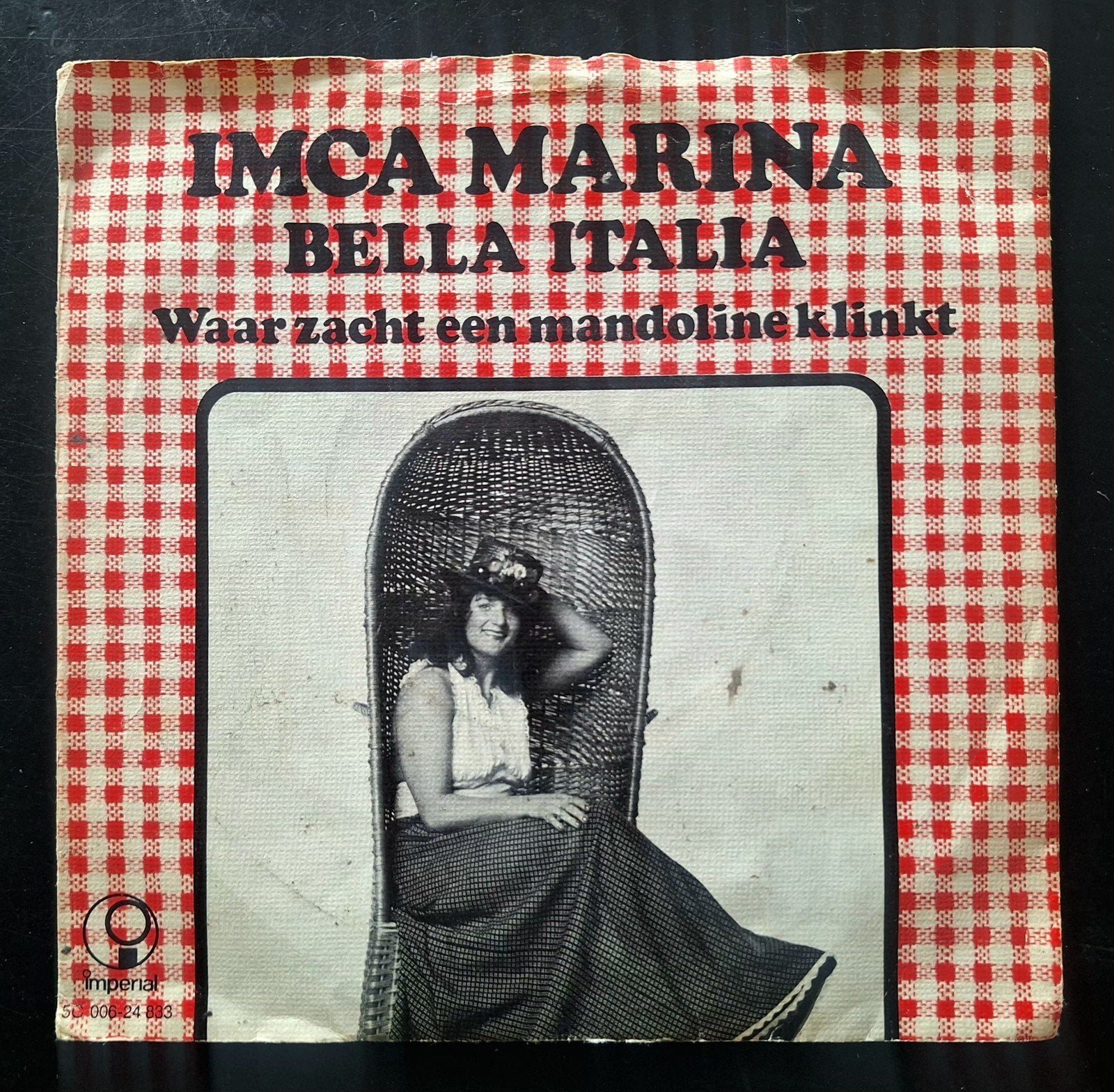 7"/SINGLE  IMCA MARINA - Bella Italia, Cd's en Dvd's, Vinyl Singles, Ophalen of Verzenden, Gebruikt, Pop