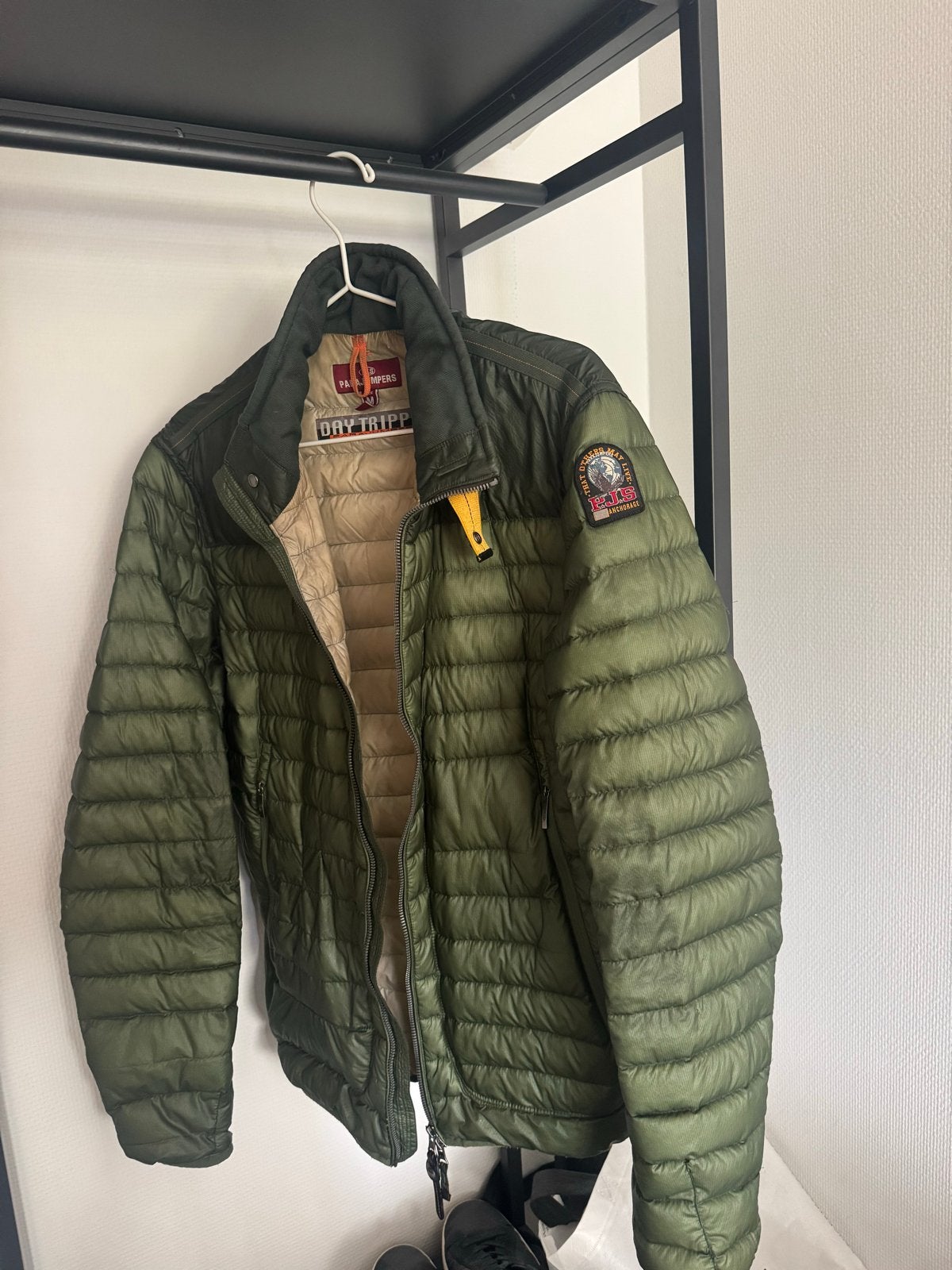 Parajumpers Dry Tripper Jas Maat M Groen, Kleding | Heren, Ophalen of Verzenden, Gedragen, Maat 48/50 (M), Groen