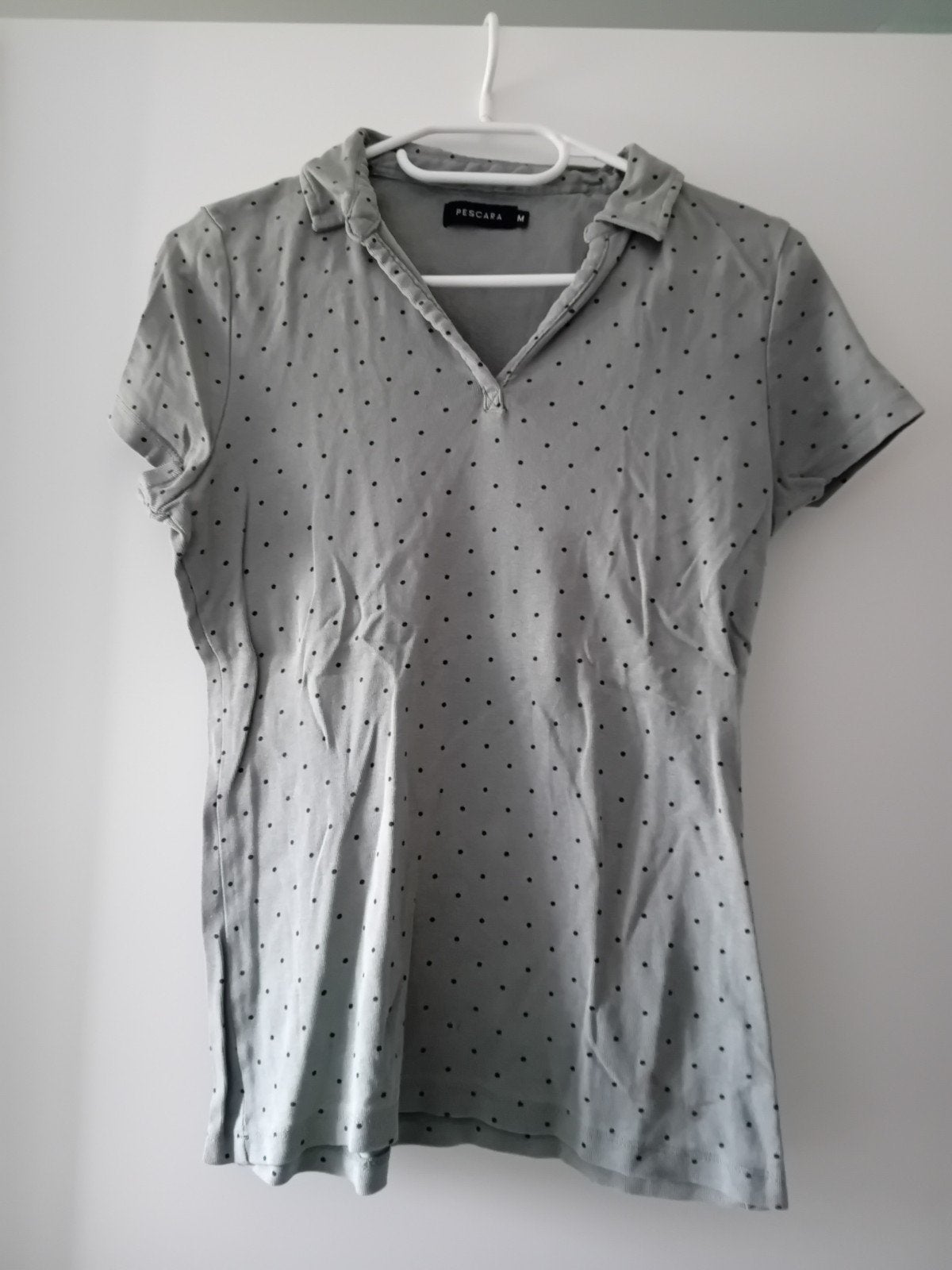 Pescara Polo Shirt met stippen - Maat M, Maat 38/40 (M), Pescara, Ophalen of Verzenden, Korte mouw