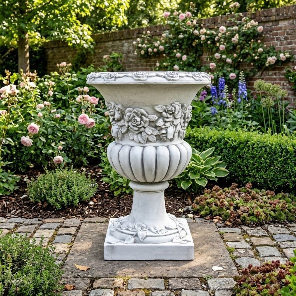 Bloembakken van beton bloempotten tuinvaas, Tuin en Terras, Ophalen, Nieuw, Overige vormen, Balkon