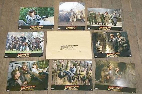 INDIANA JONES AND THE KINGDOM OF THE CRYSTAL SKULL   fotoset, Verzenden, Nieuw, A4 of kleiner, Film en Tv