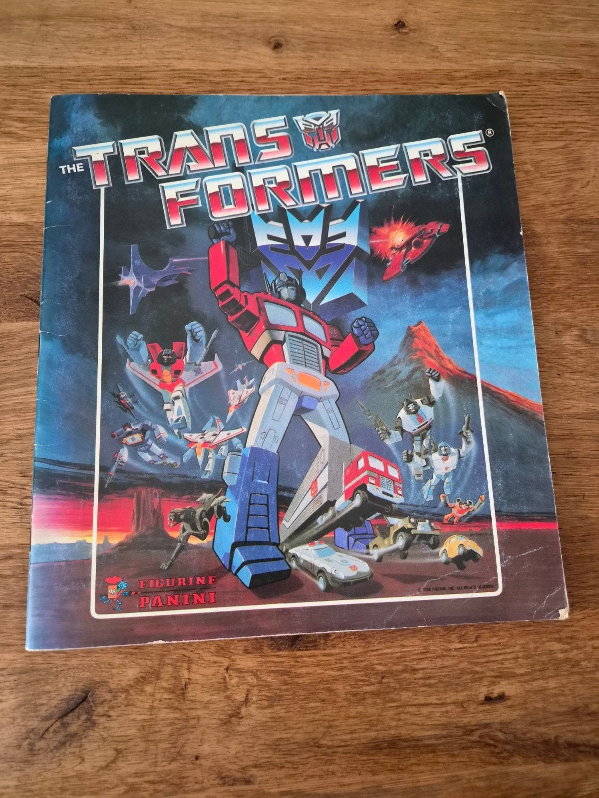 Vintage Panini Transformers G1 Stickeralbum (1986), Ophalen of Verzenden