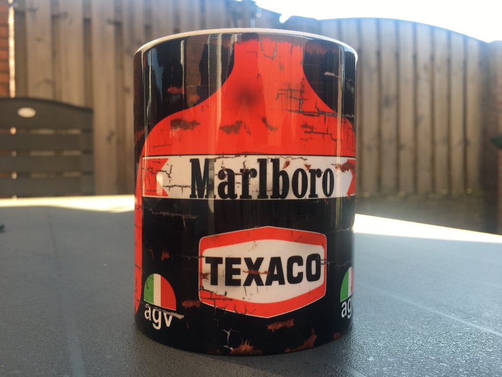 ✅ Emerson Fittipaldi Helmet mok Vintage olie F1 Autosport, Ophalen of Verzenden, Nieuw, Formule 1