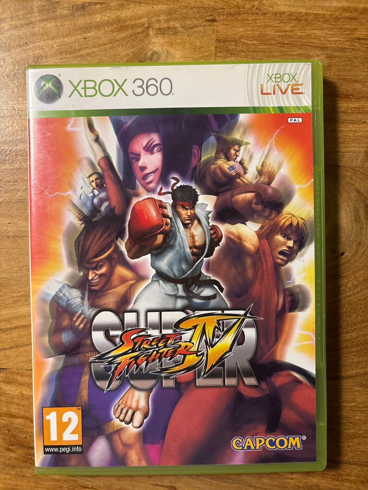 Super Street Fighter IV - Xbox 360, Gebruikt, Vechten, 2 spelers, Eén computer