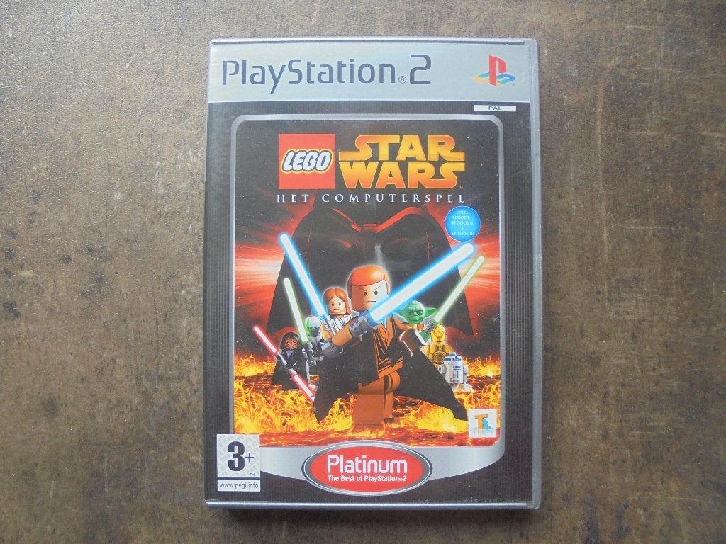 Lego Star Wars Het Computerspel voor PS2 (zie foto's), Avontuur en Actie, Gebruikt, 1 speler, Ophalen of Verzenden