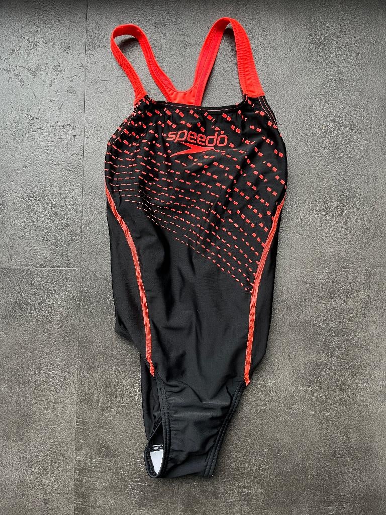 Zwart/oranje badpak maat 36 Speedo, Kleding | Dames, Zwart, Nieuw, Badpak, Speedo