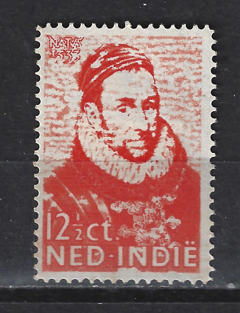 Nr 180 ong Willem I 1933 ; Nederlands Indie voor 10% CW, Postzegels en Munten, Postzegels | Nederlands-Indië en Nieuw-Guinea, Ophalen of Verzenden