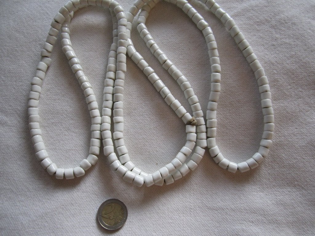 27.  Schitterend snoer Afrikaanse handelskralen,  170 cm, Ophalen, Overige materialen, Ketting