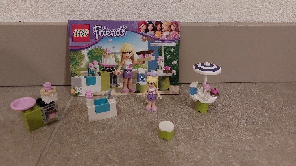 Lego Friends Stephanie's buitenkeuken 3930, Compleet, Lego, Friends, Ophalen of Verzenden