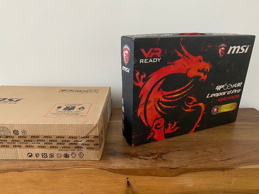 Foto 3 van NIEUW MSI gaming laptop leopard pro, i7, GTX1060, 16gb, SSD