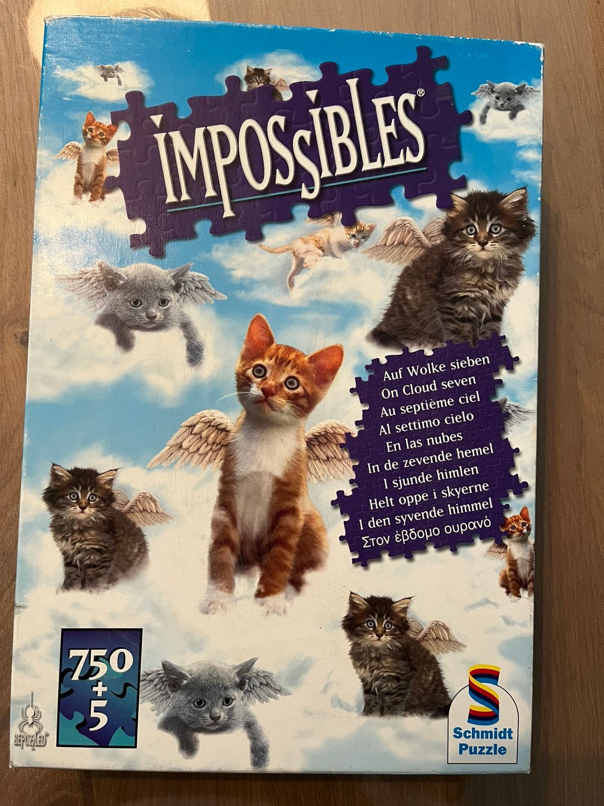 Gave puzzel met katten 750 stukjes, Ophalen of Verzenden, 500 t/m 1500 stukjes, Legpuzzel