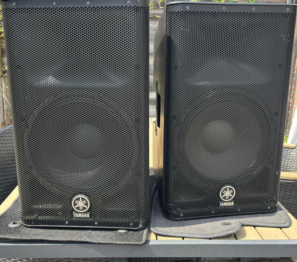 Yamaha DXR12 PA speakerset, Ophalen, Gebruikt