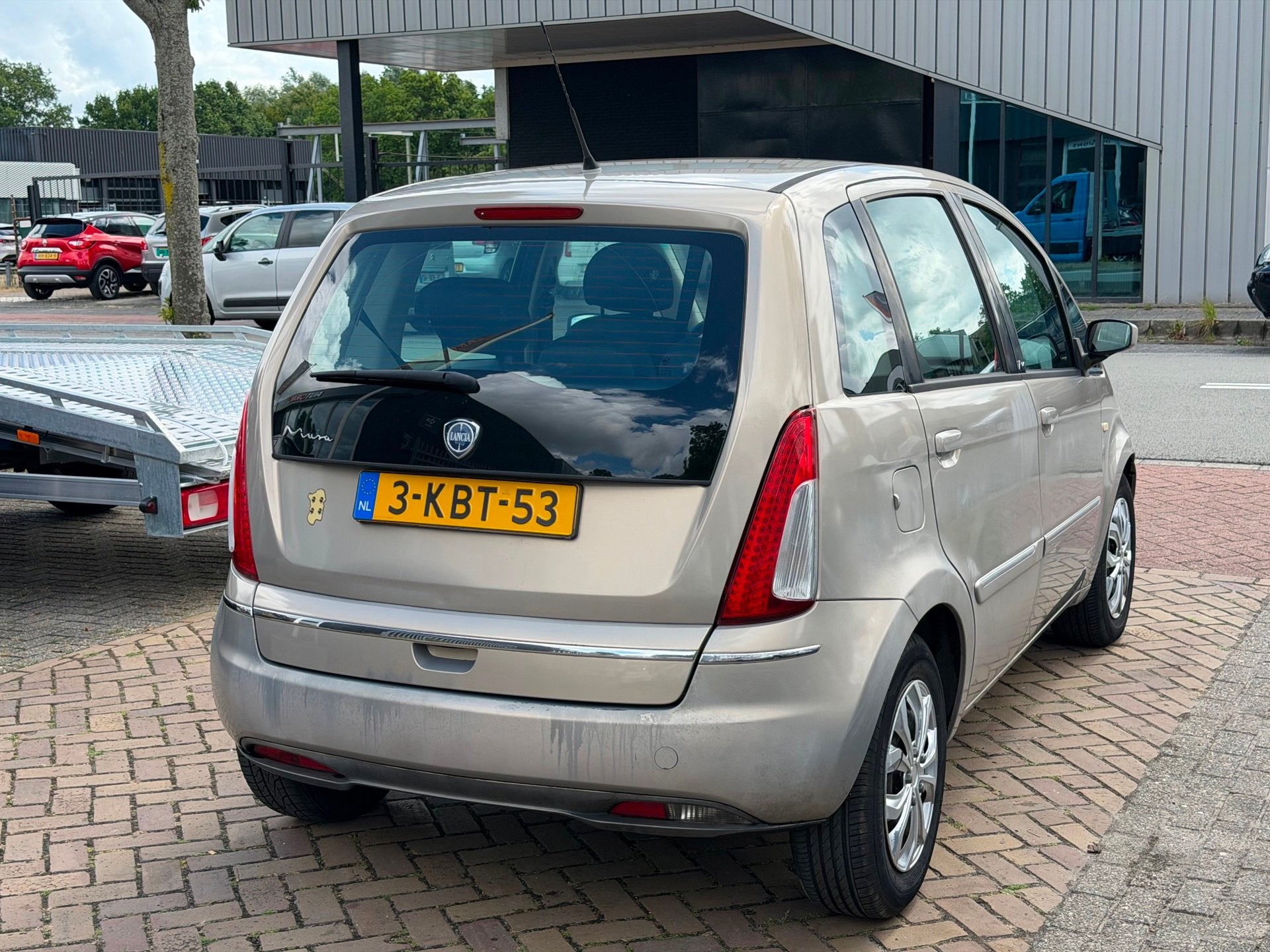 Lancia Musa 1.4 Argento/Airco/Elektrische Raam/Apk/2 sleutel, Auto's, Gebruikt, 4 cilinders, 400 kg, Bedrijf