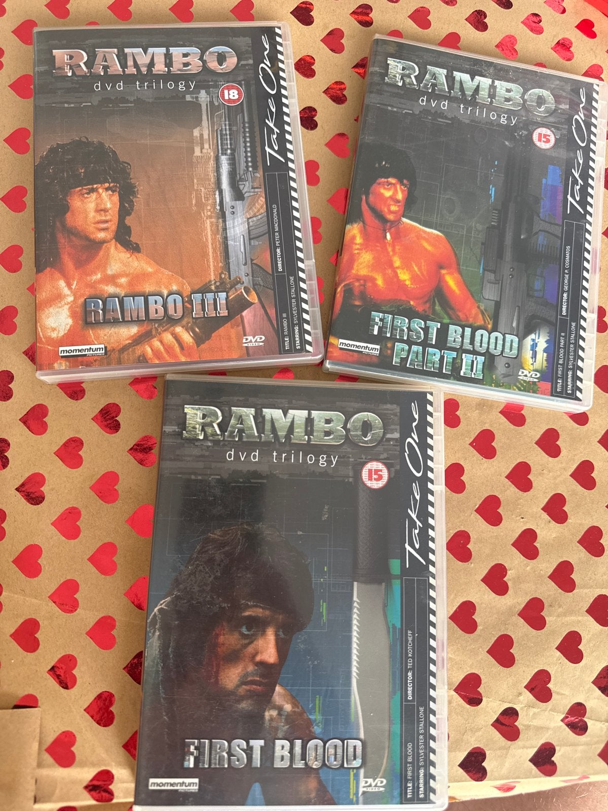 Rambo DVD Trilogie - Collector's Edition, Vanaf 18 jaar, Engels, Speciale editie, Nederlands