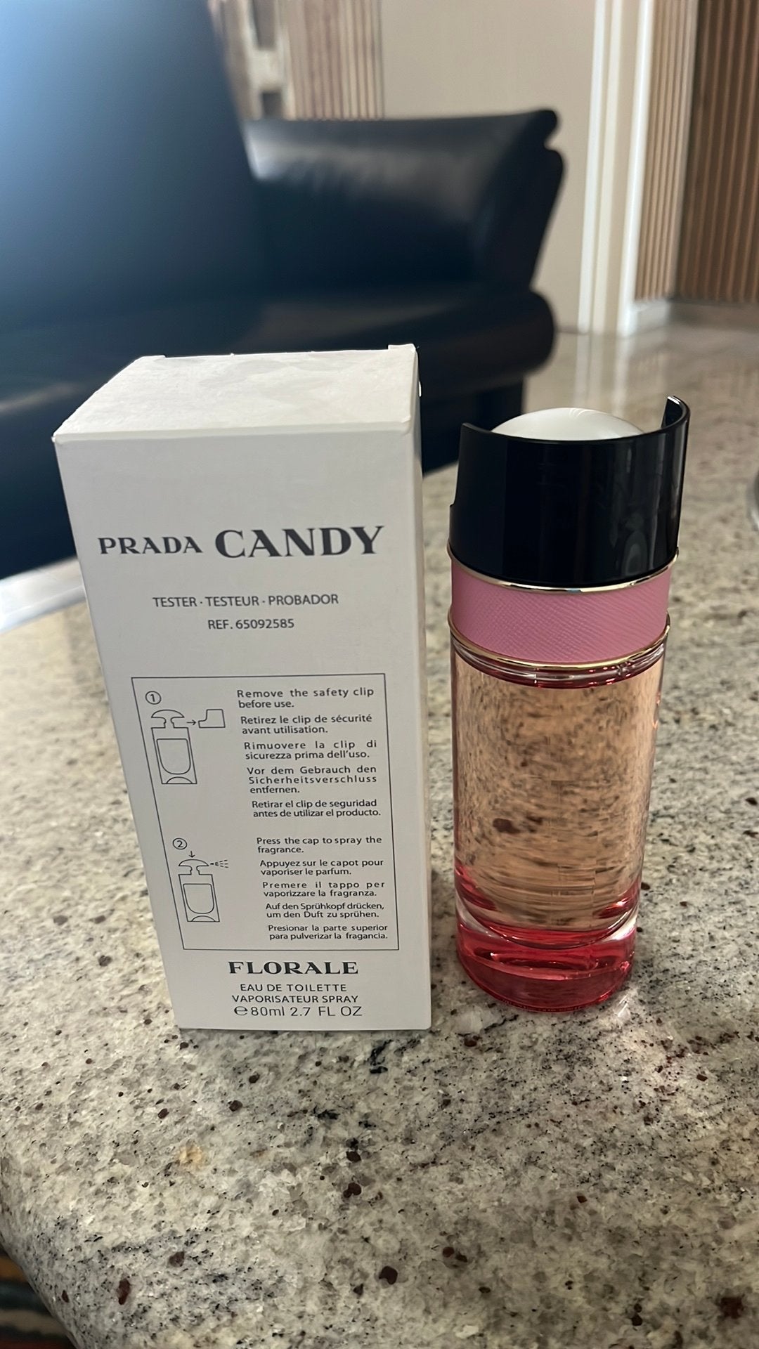 Prada Candy Florale 80 ml Eau de Toilette, Verzenden, Zo goed als nieuw