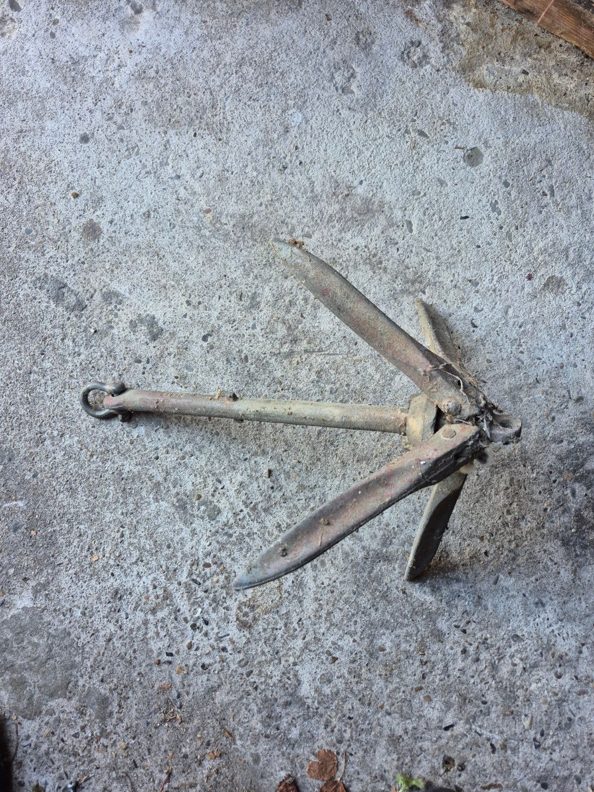 Opvouwbaar paraplu anker 3,5 kg, Ophalen of Verzenden, Gebruikt, Gereedschap