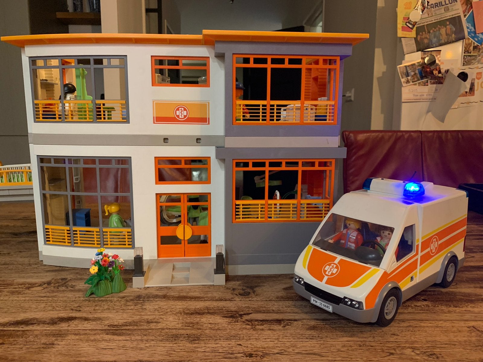 Playmobil Ziekenhuis & Ambulance, Ophalen of Verzenden, Zo goed als nieuw