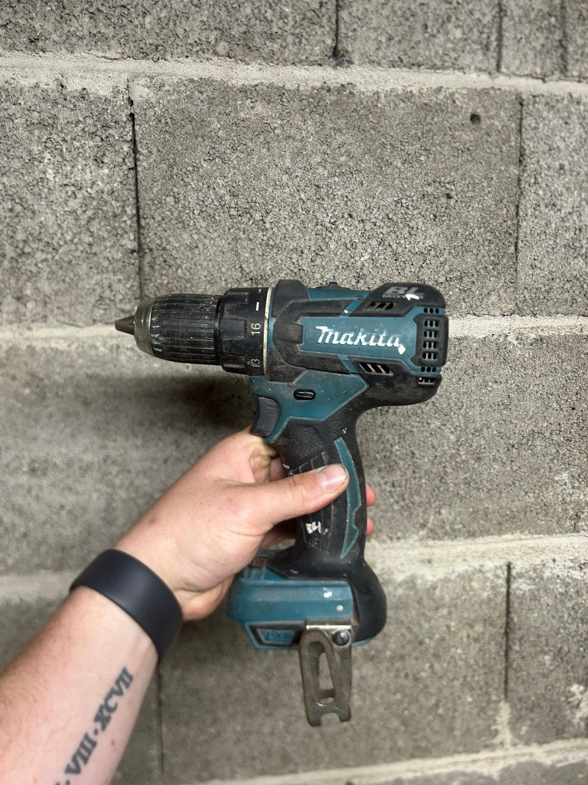 Makita DDF470 boor/schroefmachine., Ophalen of Verzenden, Zo goed als nieuw, Boor- en Schroefmachine