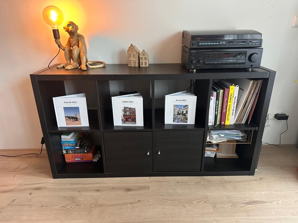 Ikea Kallax kast, Ophalen, Gebruikt, 25 tot 50 cm, 100 tot 150 cm
