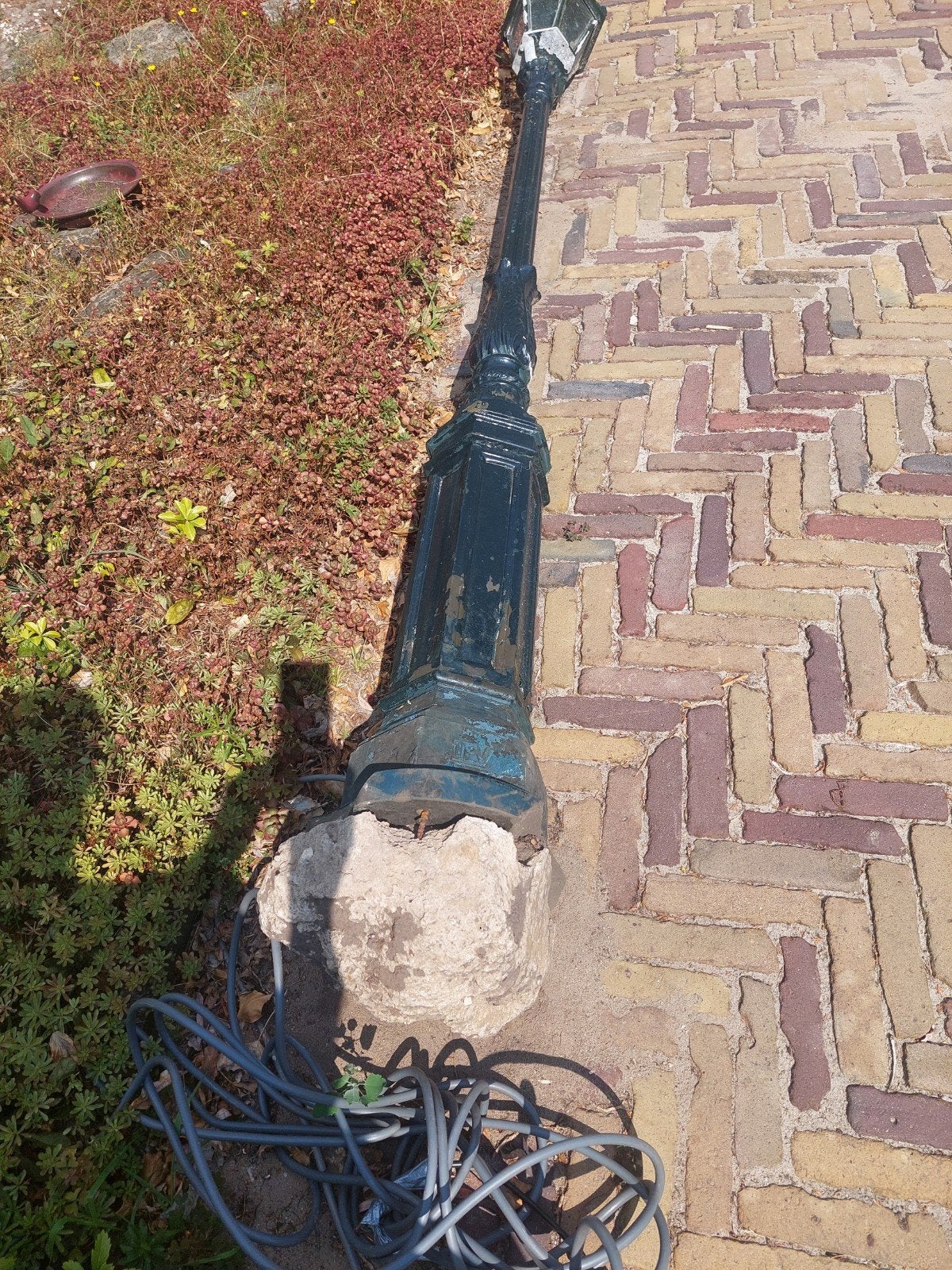 Mooie straatlantaarn, Ophalen, Gebruikt, Staande lamp, Netvoeding