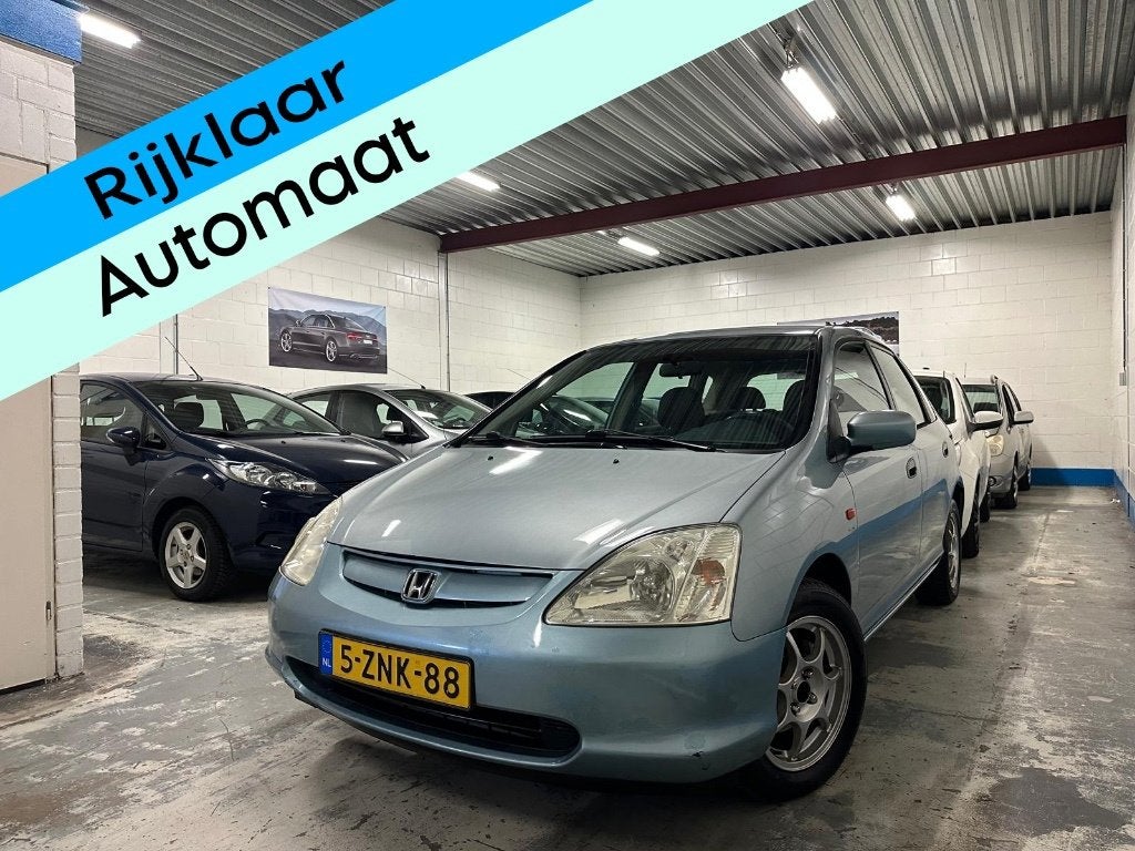 Honda Civic 1.6i LS Automaat/5-Deurs/Elek/Lmv/Apk!, Auto's, Honda, Gebruikt, 1136 kg, 4 cilinders, 1590 cc