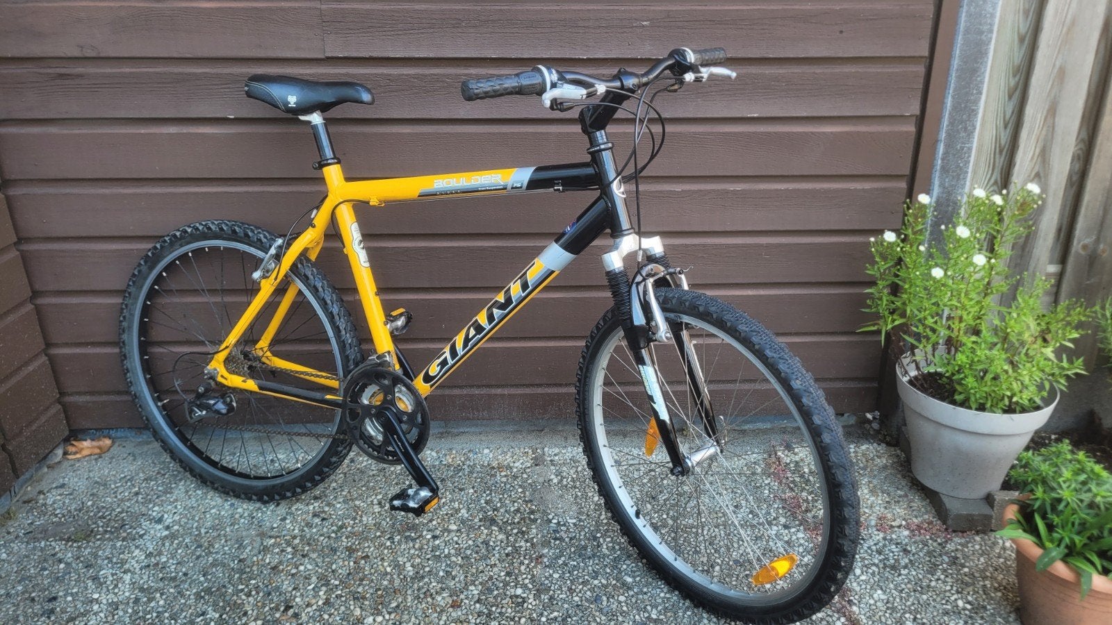 Giant mountainbike 26 inch, Ophalen, Gebruikt, Hardtail, Velgrem