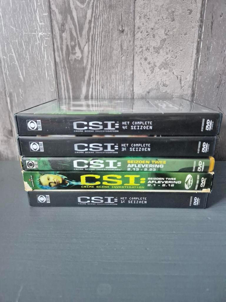 CSI: Crime Scene Investigation (Seizoen 1-4), Cd's en Dvd's, Vanaf 12 jaar, Ophalen of Verzenden, Zo goed als nieuw, Detective en Krimi