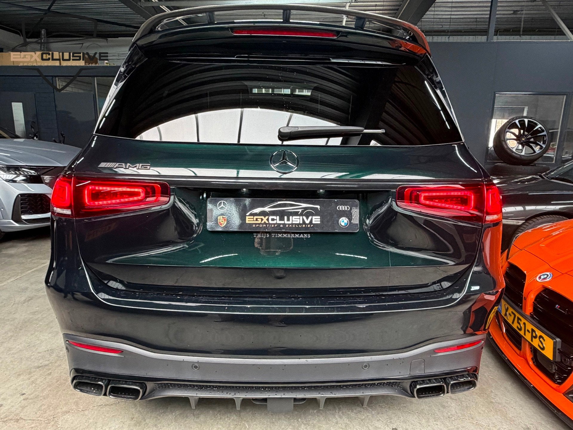 Mercedes-Benz GLS AMG 63 4MATIC+ Premium Plus Ceramic/Pano/B, Auto's, Gebruikt, 7 stoelen, Leder, Hybride Elektrisch/Benzine