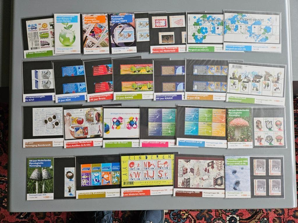 Postzegelmapjes jaar 2008 compleet zie beschrijving, Postzegels en Munten, Postzegels | Nederland, Postfris, Na 1940, Ophalen of Verzenden