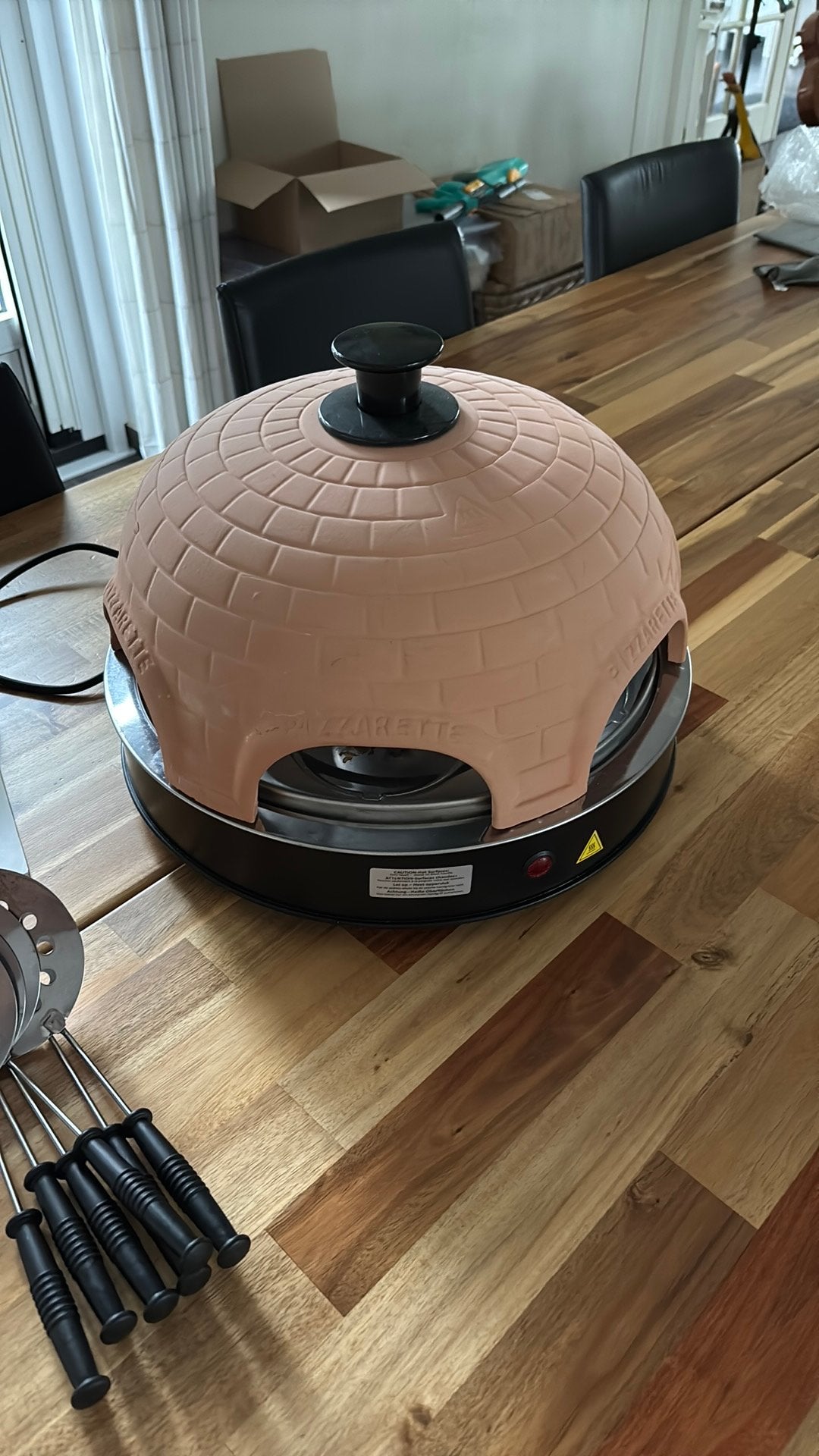Pizza oven Emerio, Ophalen, Zo goed als nieuw