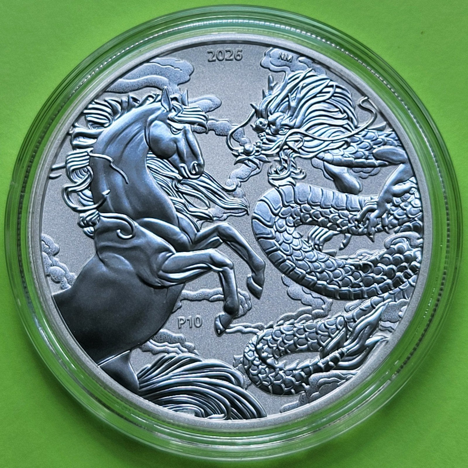 Myths and Legends 2026 Dragon and Horse - 1 oz zilver, Verzenden, Zilver