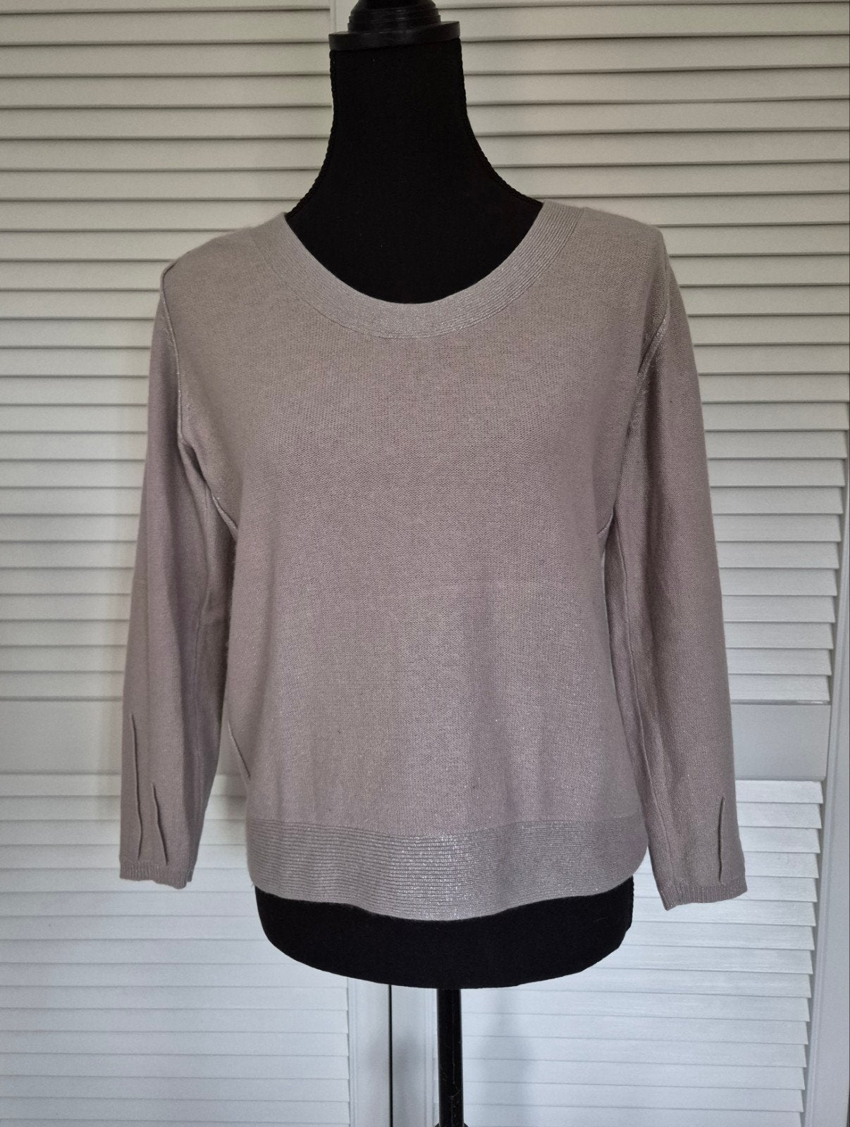 Zijden, Cashmere trui van Maje, mt. M, Maje, Ophalen of Verzenden, Gedragen, Maat 38/40 (M)