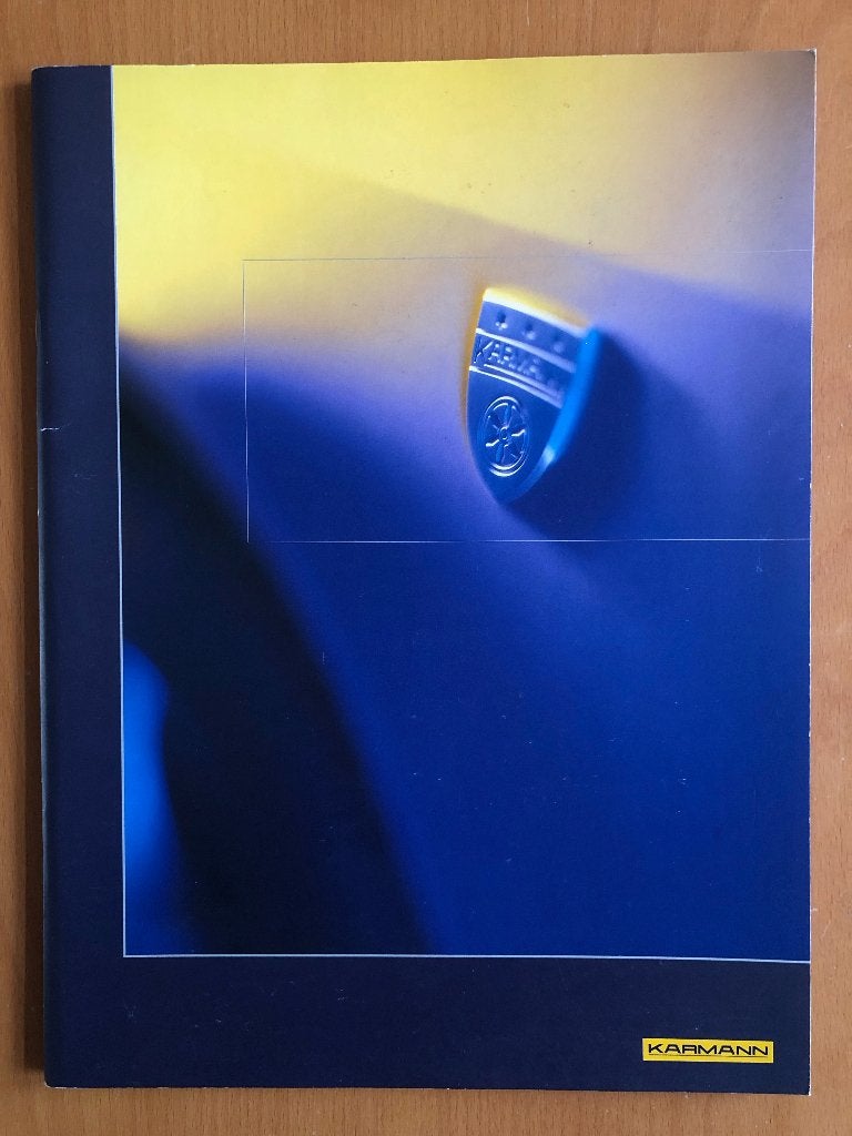 Brochure over de geschiedenis van Karmann, Ophalen of Verzenden, Gelezen, Overige merken